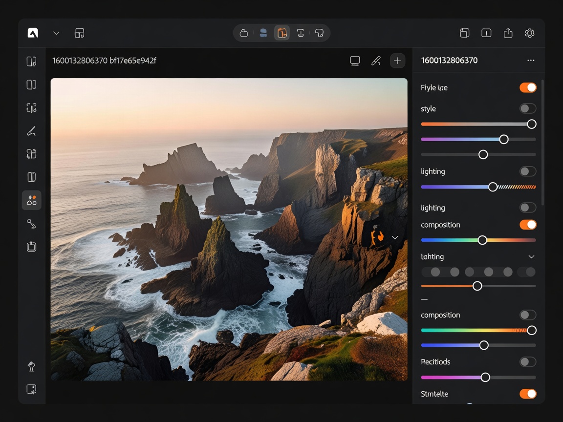 Adobe Express AI Firefly Interface