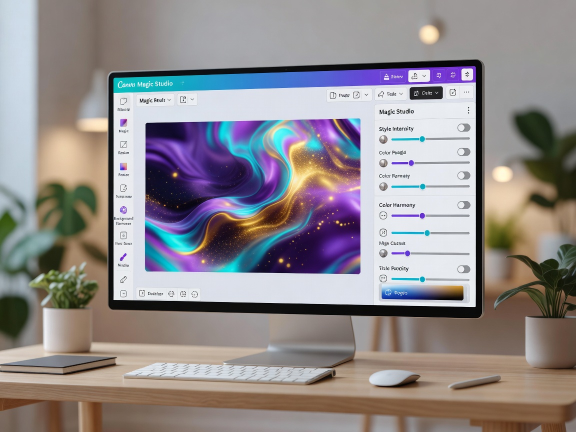 Canva Magic Studio Interface Showcase